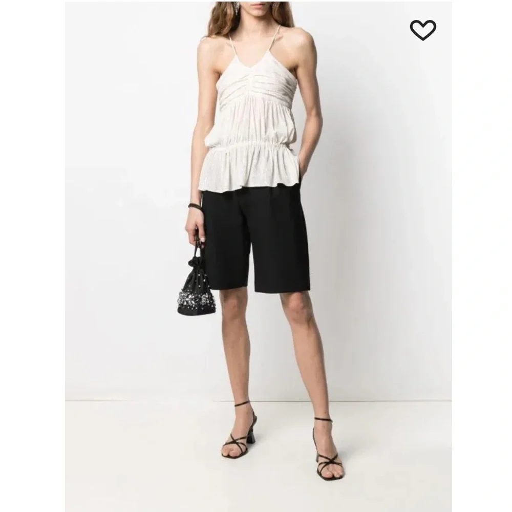 IRO Paris Surry Ruched Camisole Size 36 (US 4) - Picture 3 of 16
